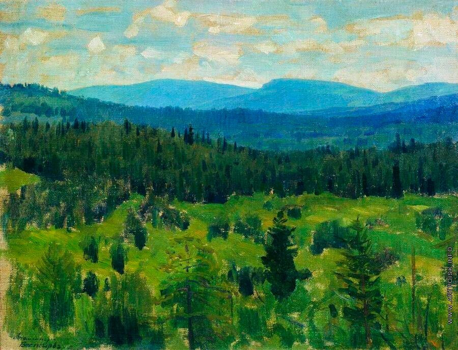 The Ural Landscape, 1890-1891