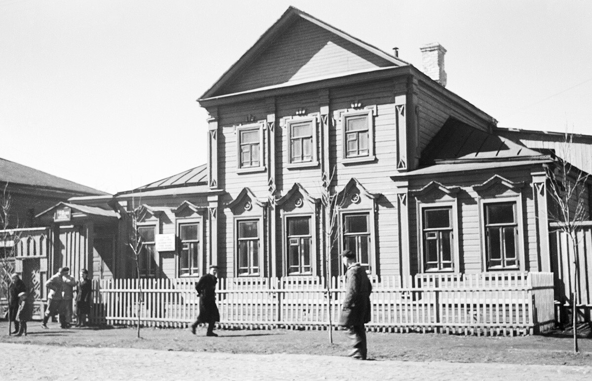 Casa-museu do acadêmico Ivan Pavlov na cidade de Riazan, onde nasceu
