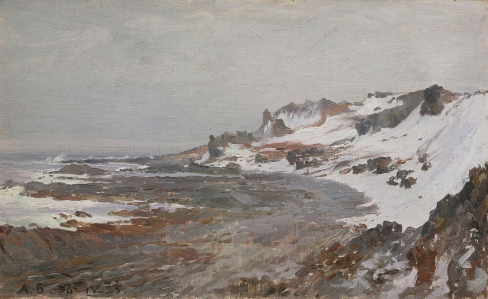 Na Baía Kandalakcha (Mar Branco). 1896, Aleksandr Borissov