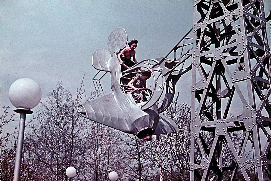 El parque Izmaylovo, Moscú, 1962.
