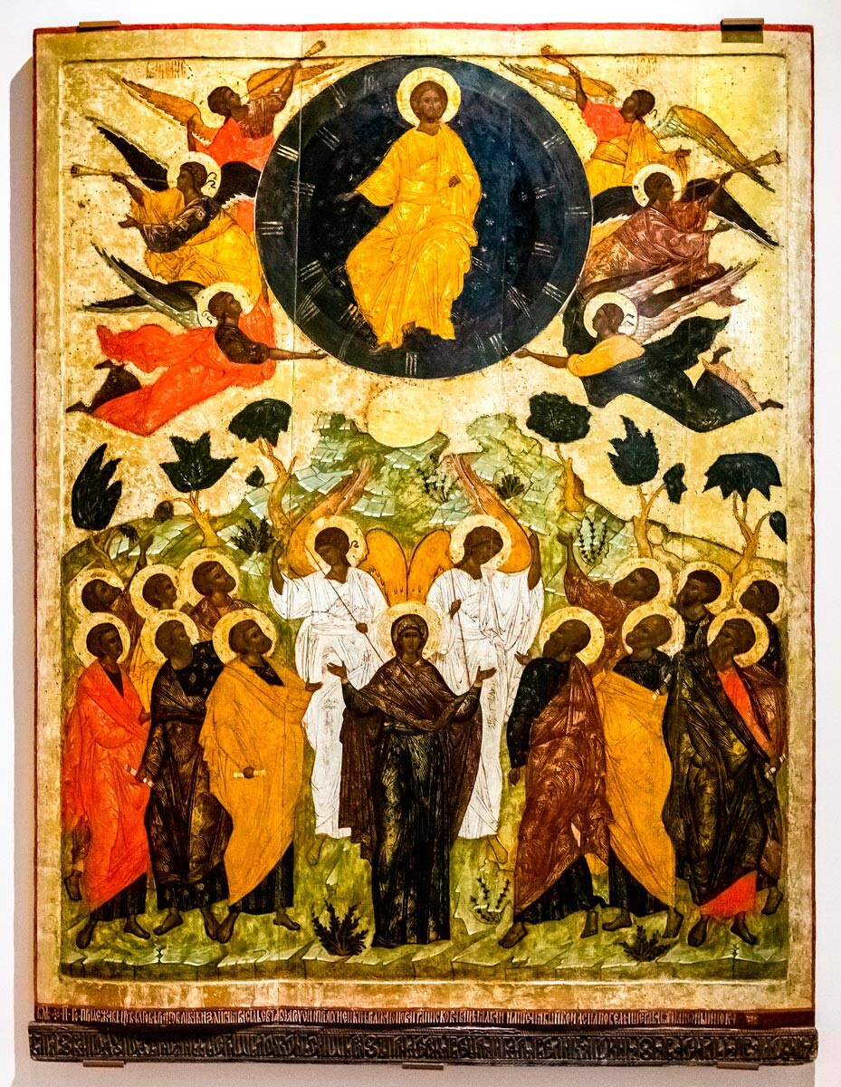 『キリストの昇天』、1542年