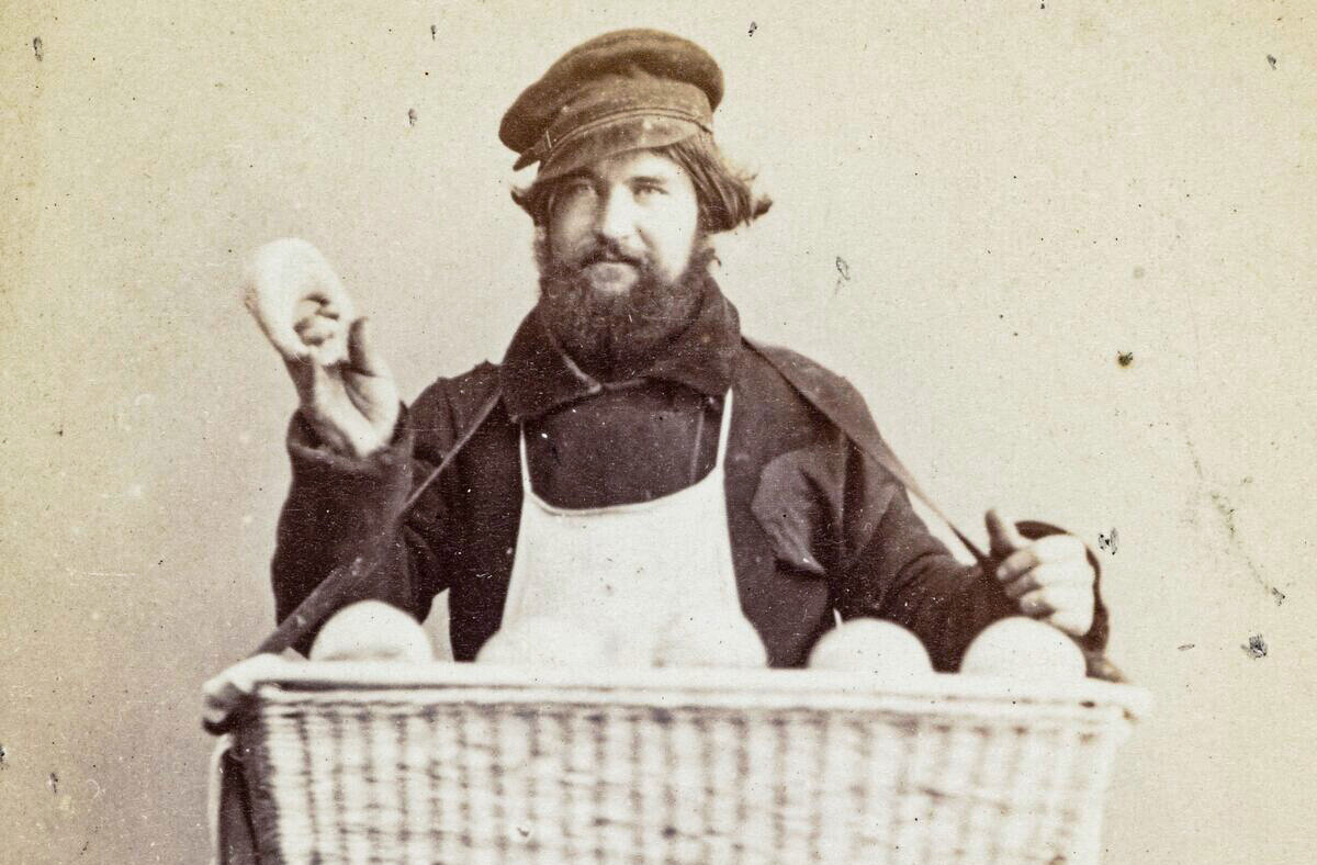 Kalatsch-Verkäufer, 19. Jahrhundert.