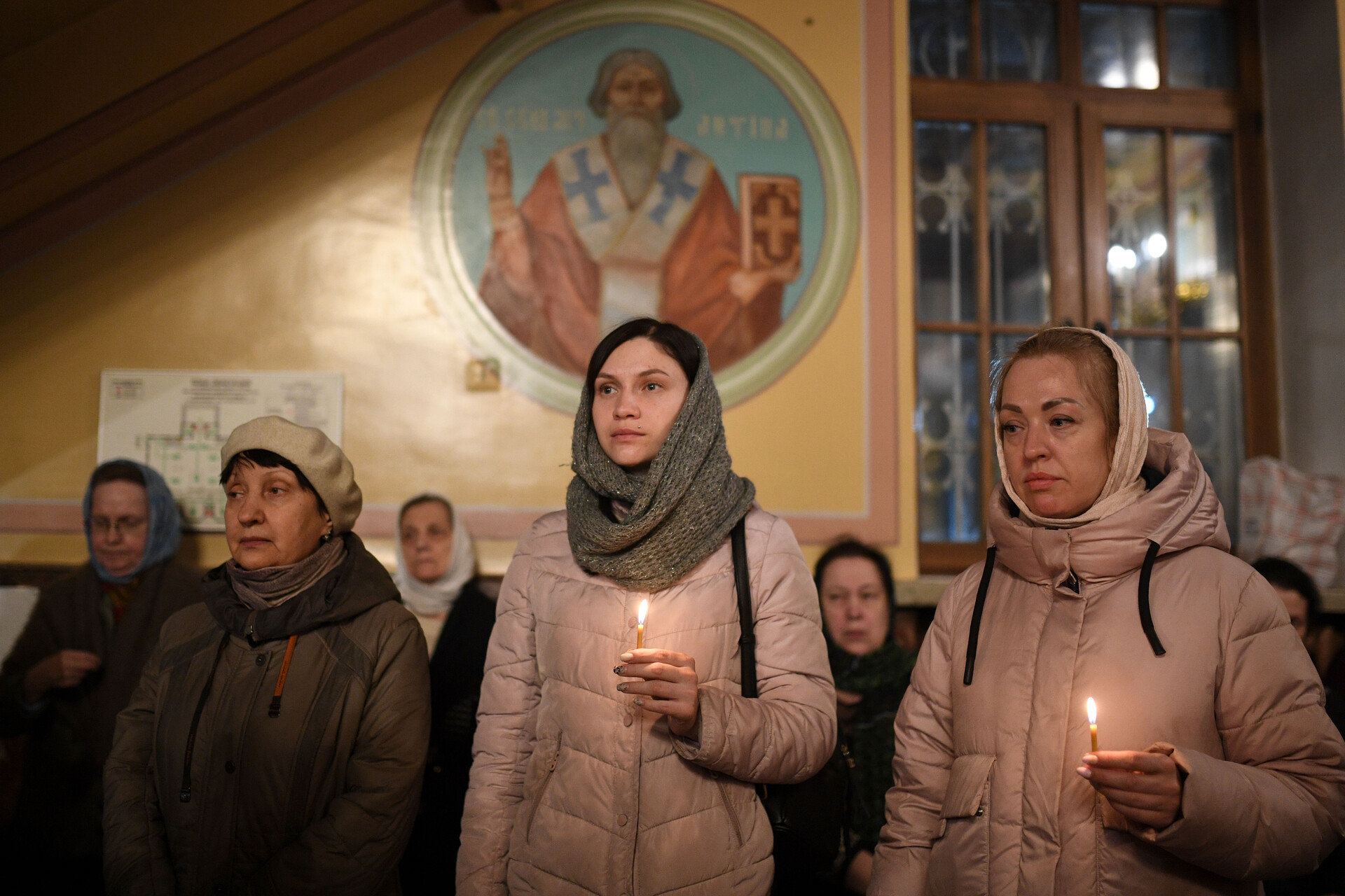 A celebração da Páscoa dos cristãos ortodoxos russos em 2022 (FOTOS)