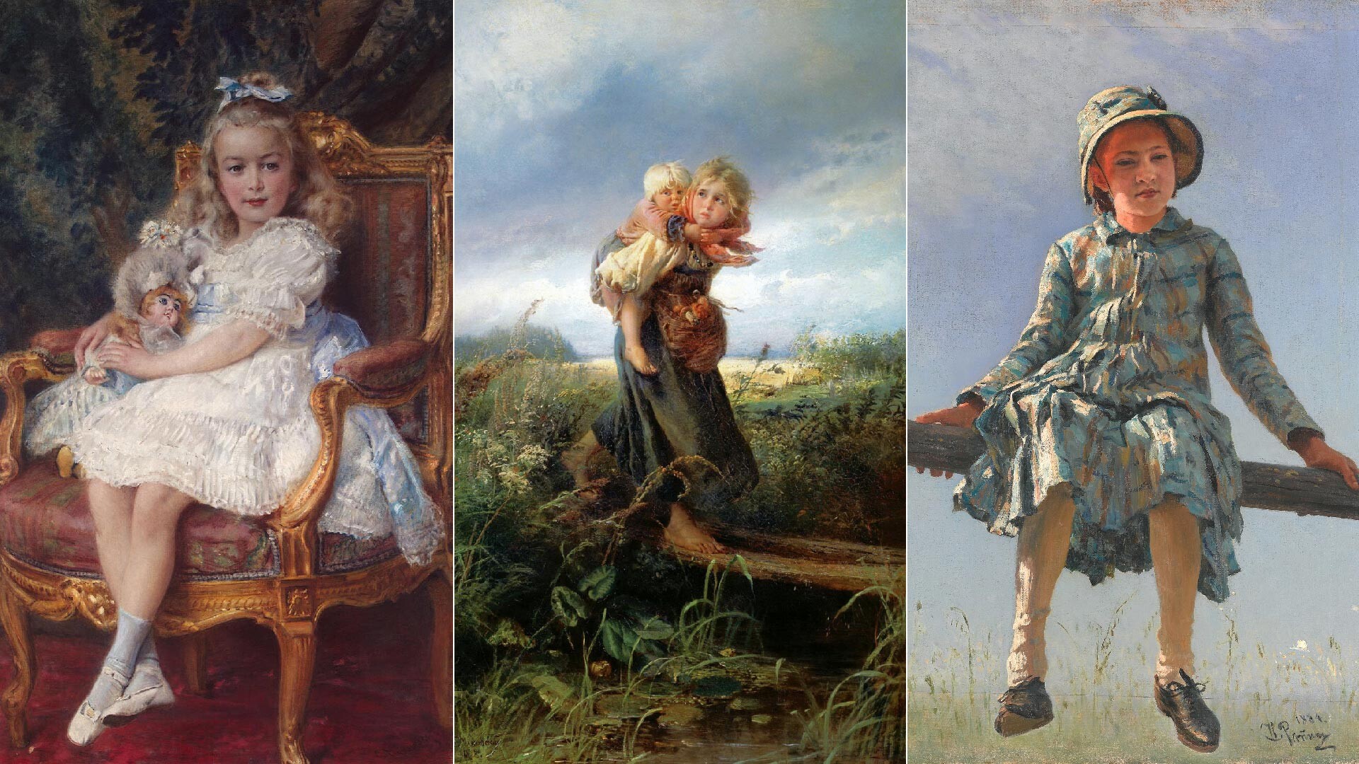 Hermitage / Dominio público; Galería Tretiakov / Dominio público