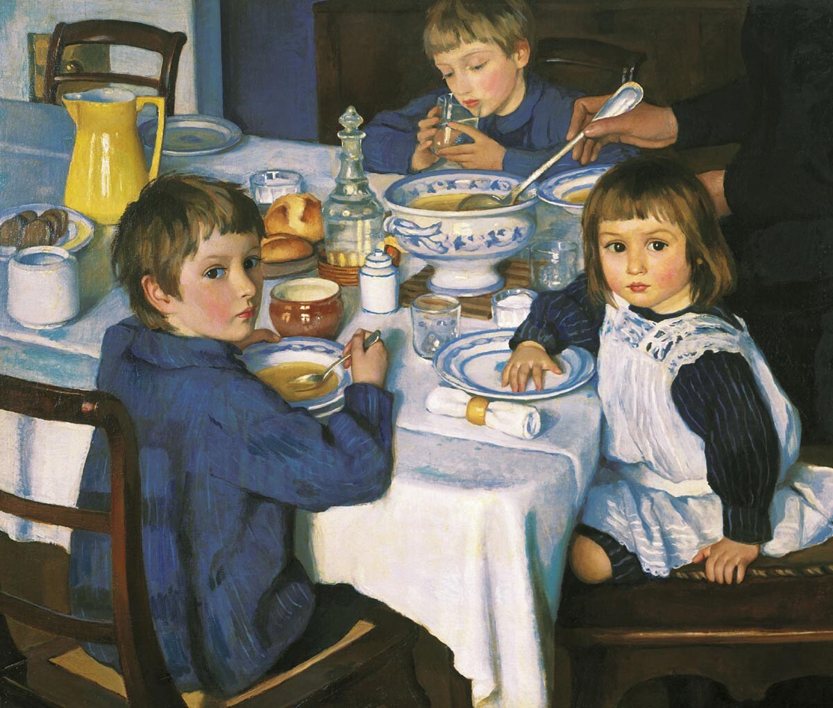 Au petit déjeuner (1914), Zinaïda Serebriakova 