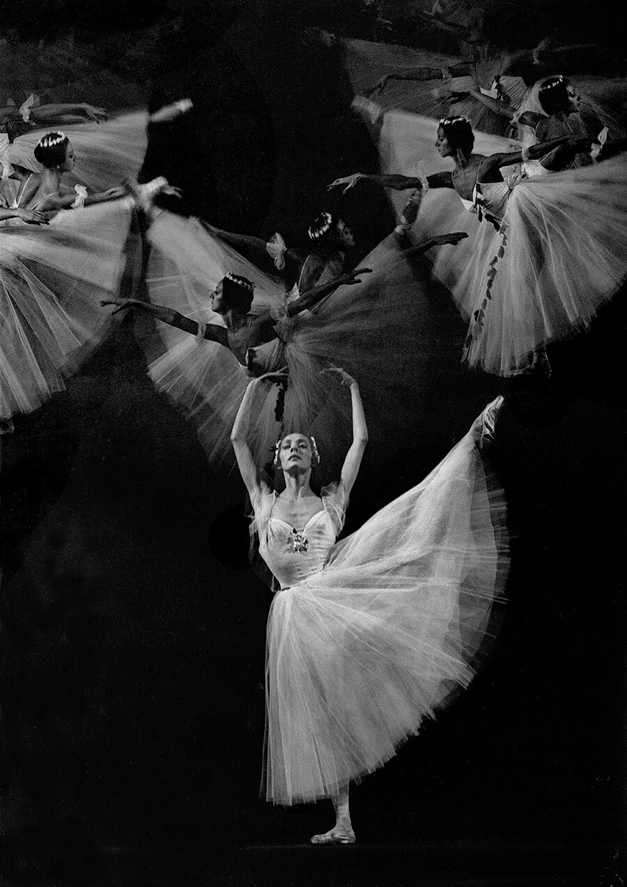即興ダンスの才能で知られたガリーナ・メゼンツェワ、1978年