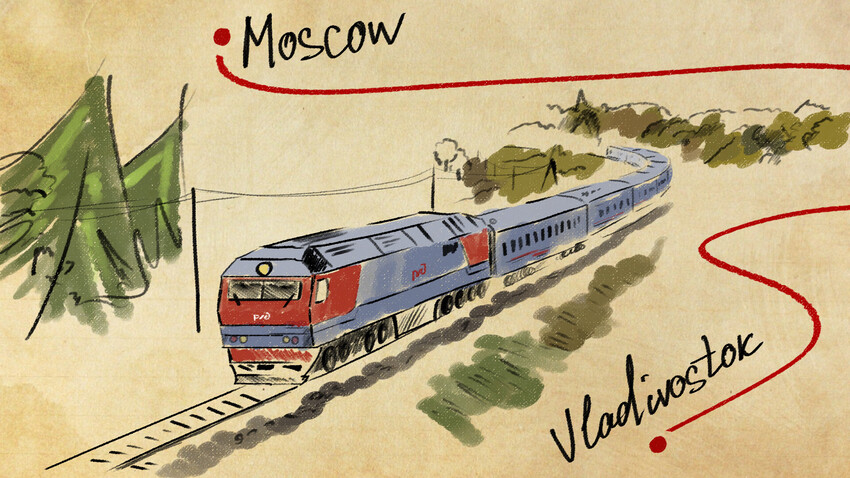 Travel On The Trans Siberian Railway In 5 Minutes Instead Of 7 Days