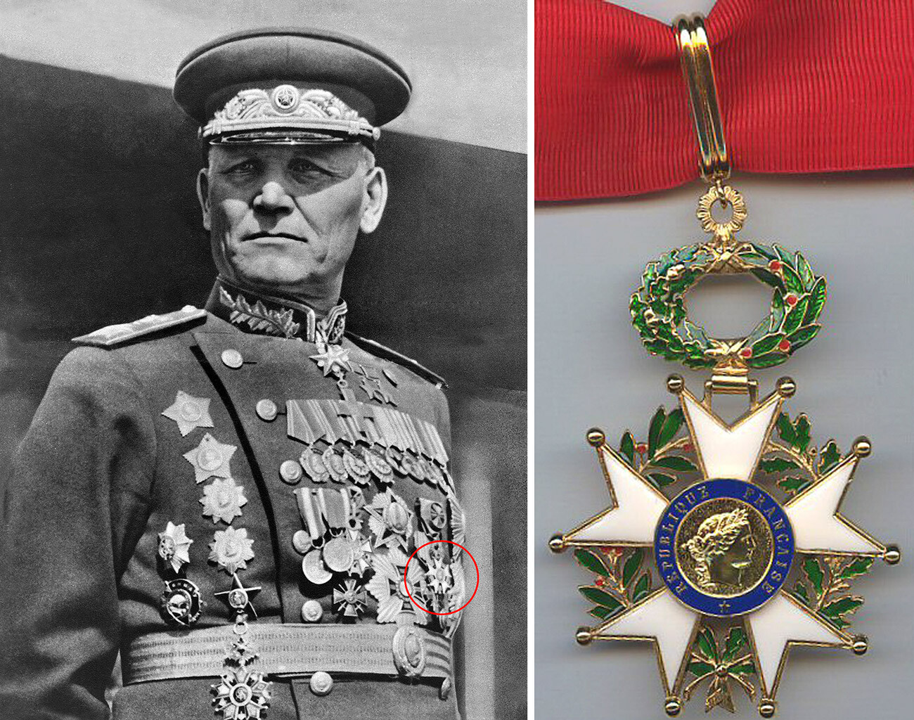 Marshal Ivan Konev/The Legion of Honor.