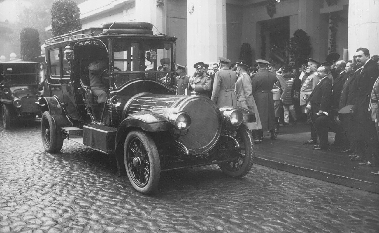 Nicholas II's 'main' Delaunay-Belleville car, the so-called '70 S.M.T.'