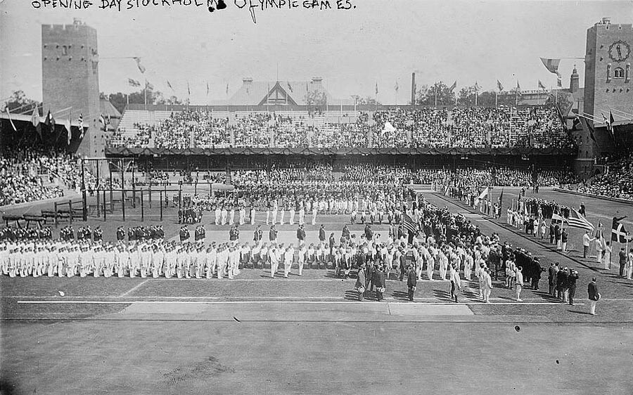 Открытие Олимпийских Игр 1912 года