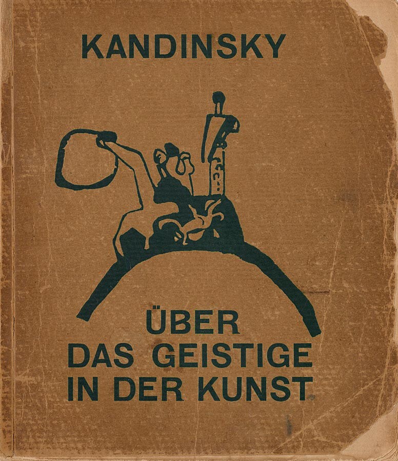 Kandinskys Buch „Über das Geistige in der Kunst“.