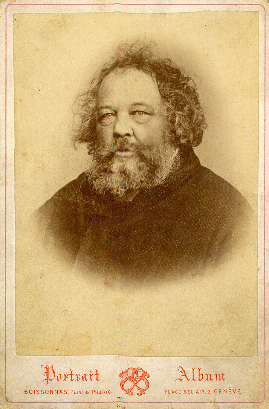 Mijaíl Alexandrovich Bakunin (1814-1876). Private Collection.