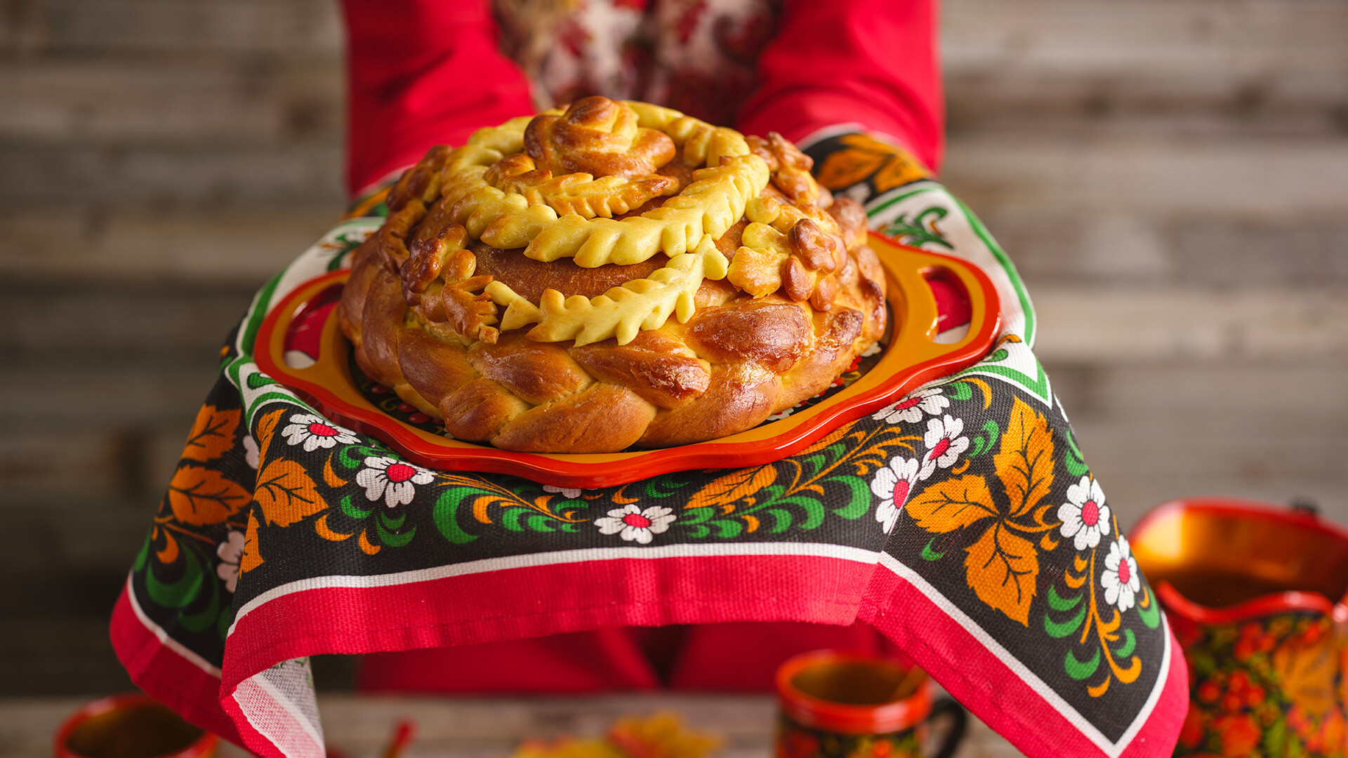 Karavaj, la tradizionale torta salata dei matrimoni russi