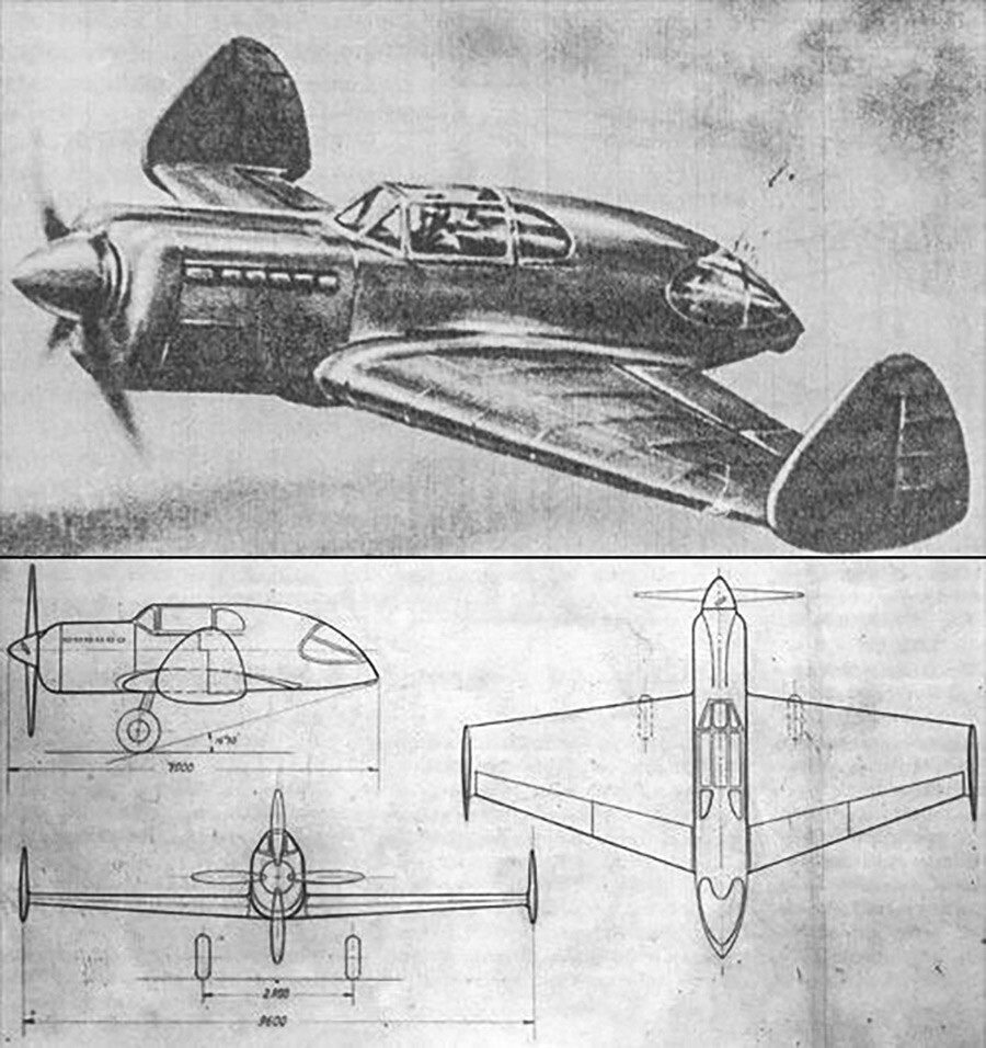 5 extraños diseños de aviones soviéticos que nunca volaron (Fotos) - Russia  Beyond ES