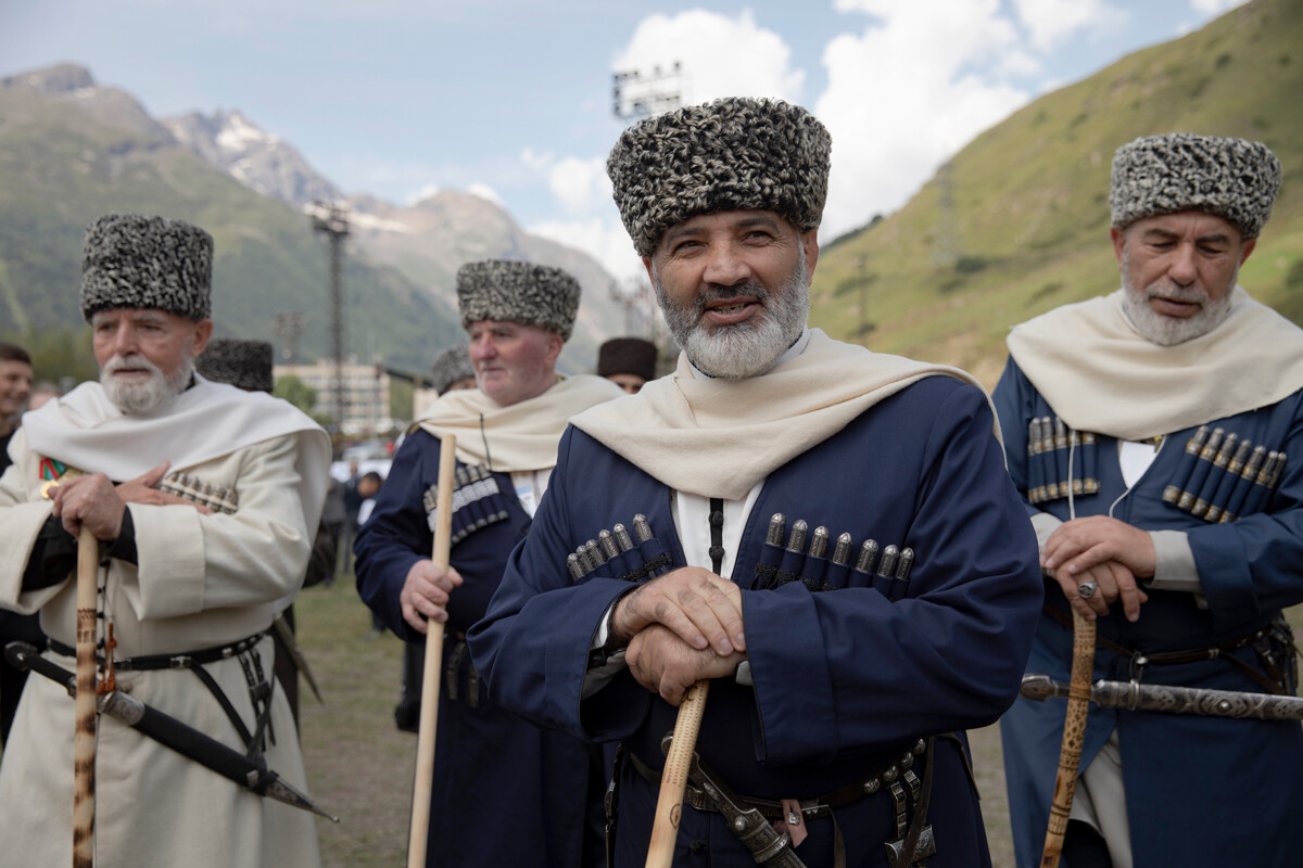 A festive event in Kabardino-Balkaria.