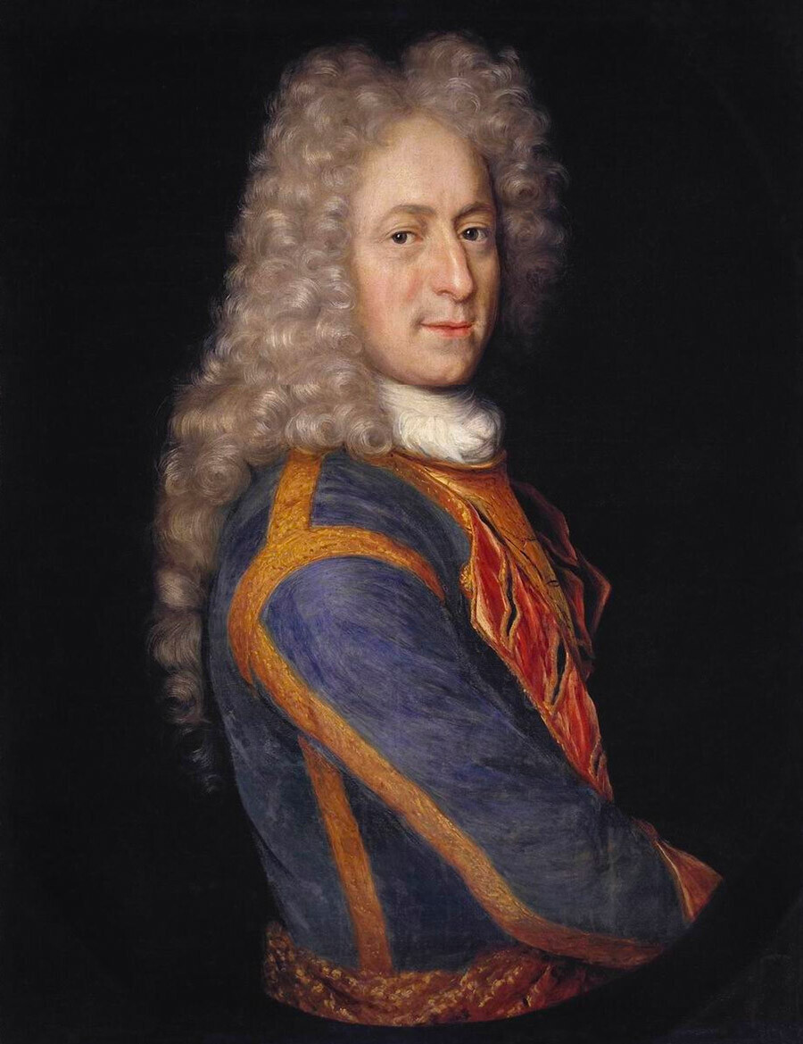 Портрет на кнезот И.Ј. Трубецкој, непознат (шведски) сликар.
