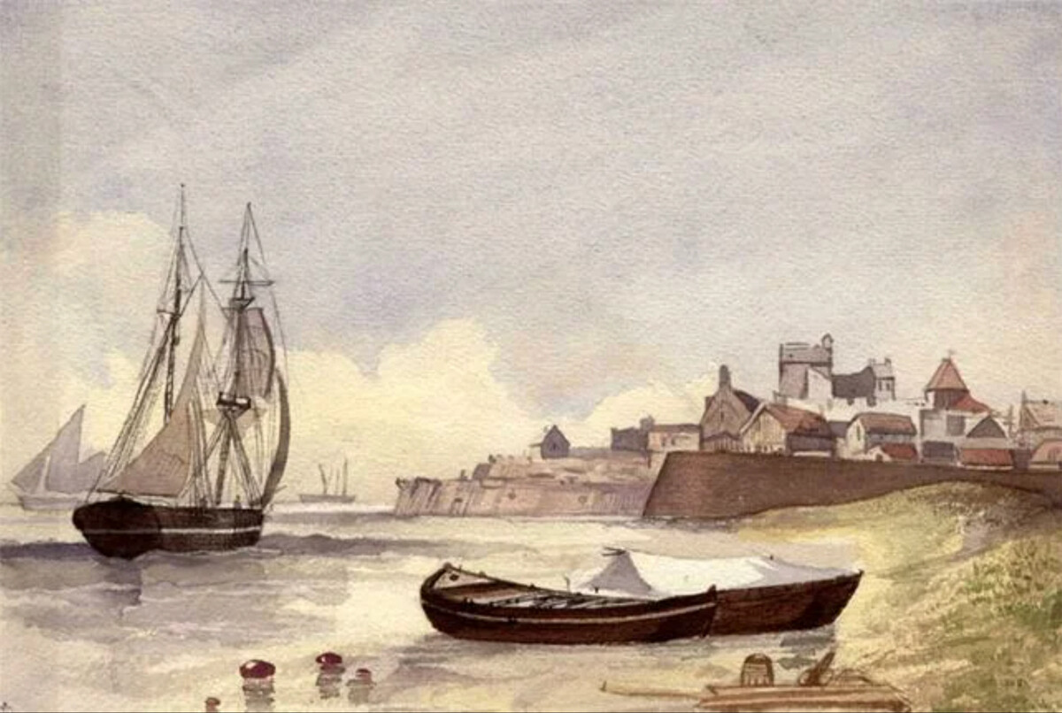 'View of the Bay and the City.'