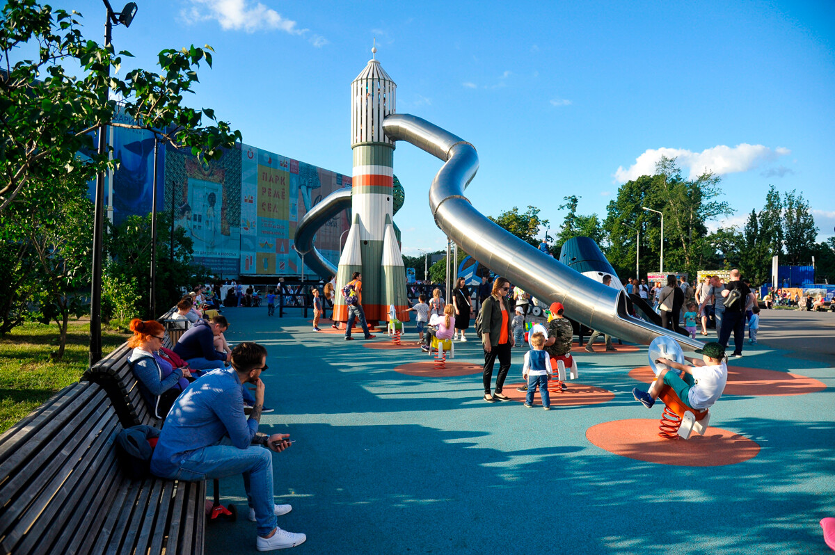 全ロシア博覧センターの児童広場