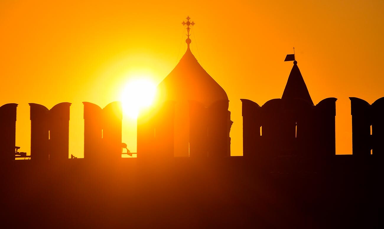 Поглед на Кремљ са Великог Москворецког моста.
