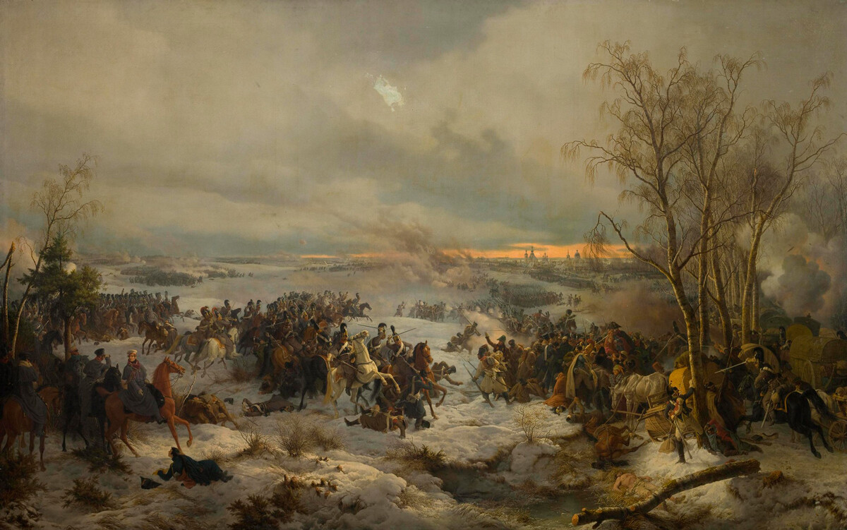 Битката при Красний, 1849 г., Петер фон Хес