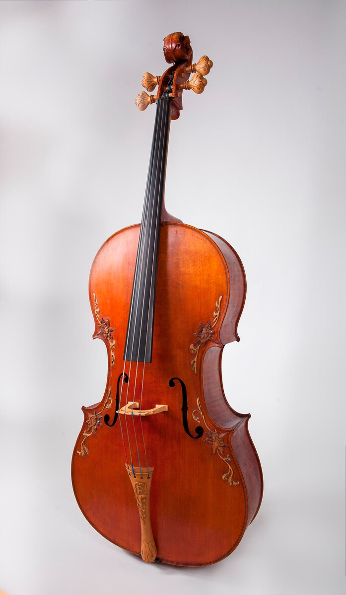 A cello that belonged to Nicholas II.