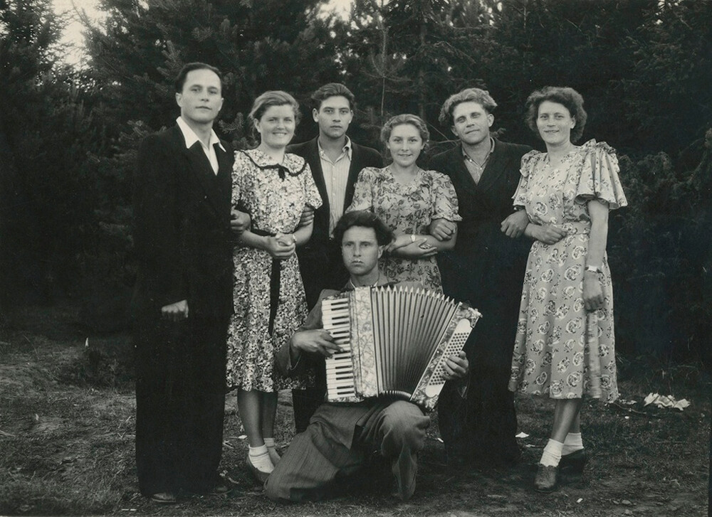 Ferien auf dem Dorf, 1950s.