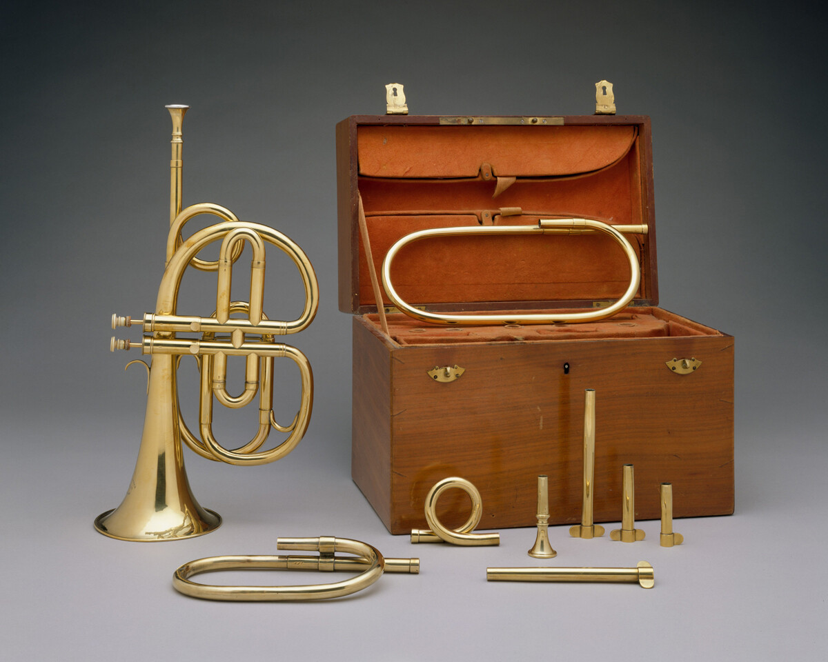 Una corneta fabricada en 1833