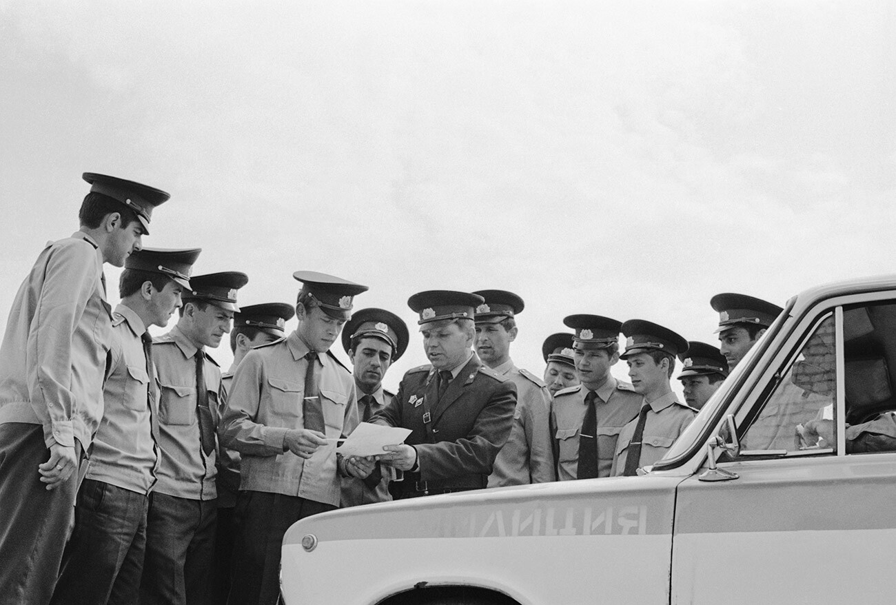 Soviet policemen.