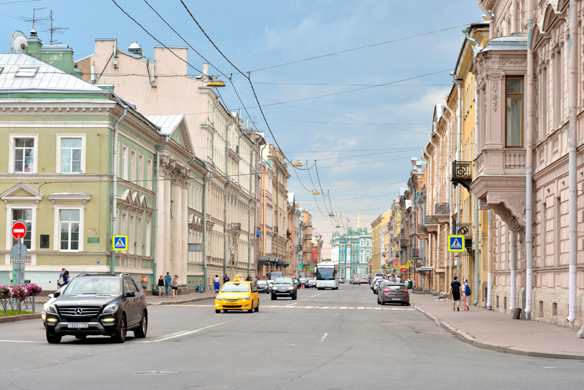 Millionnaya street. 