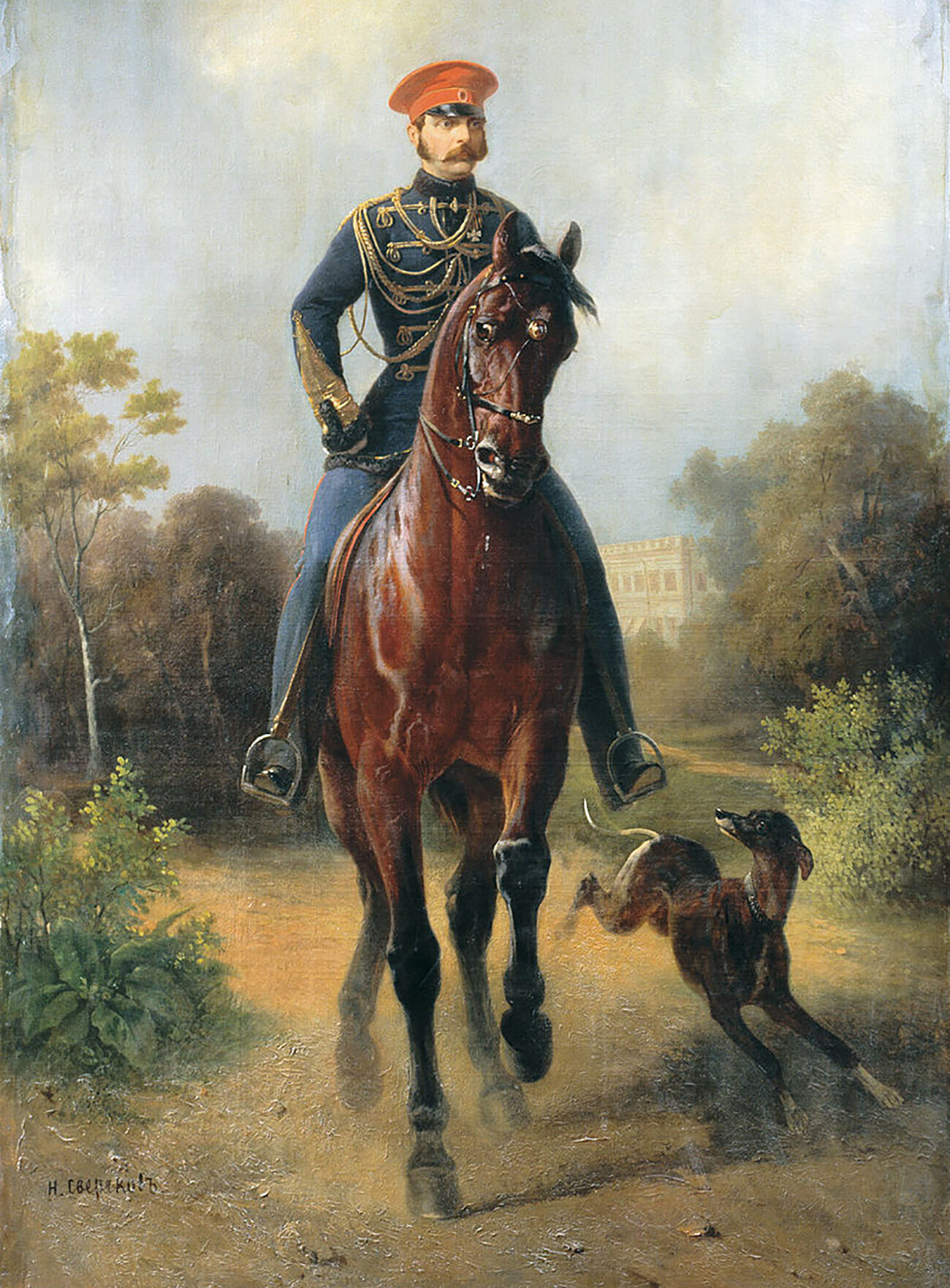 Nikolai Sverchkov. Alexander II dari Rusia