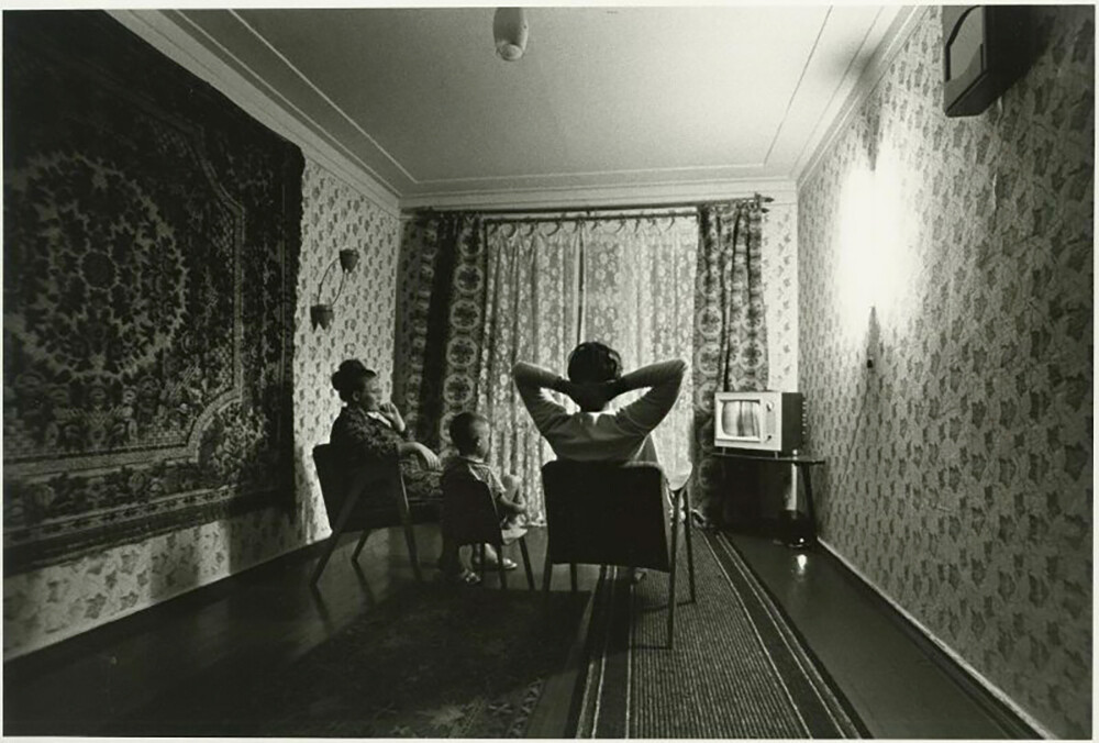 La famille Boutenko devant la télévision, 1968