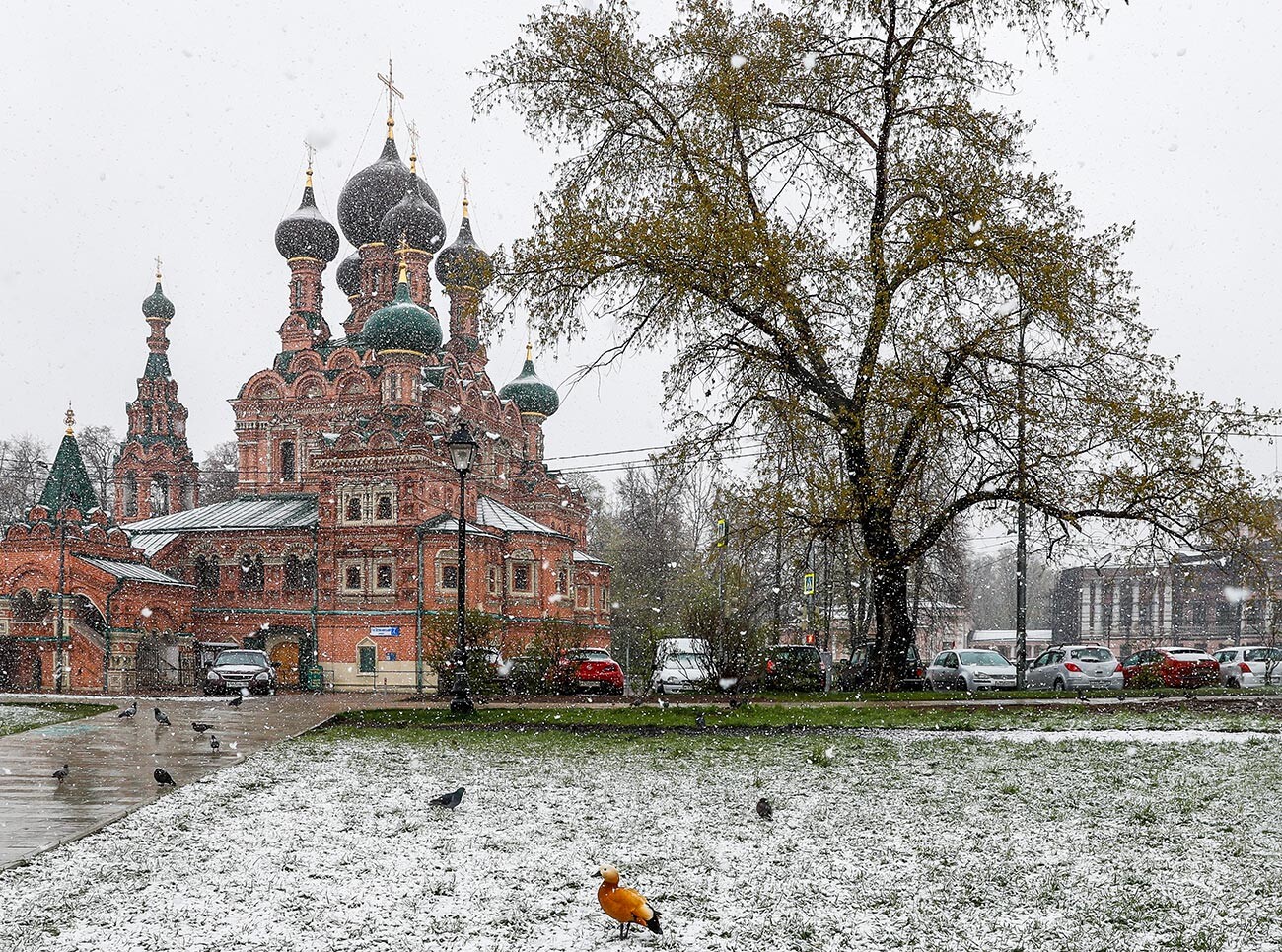 Nevasca em Moscou