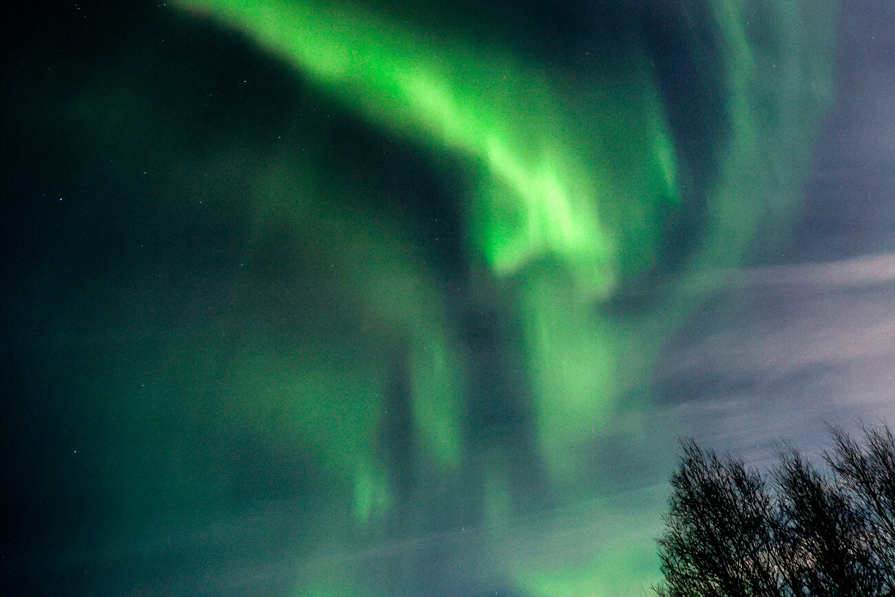Polarna svjetlost, Murmansk. 