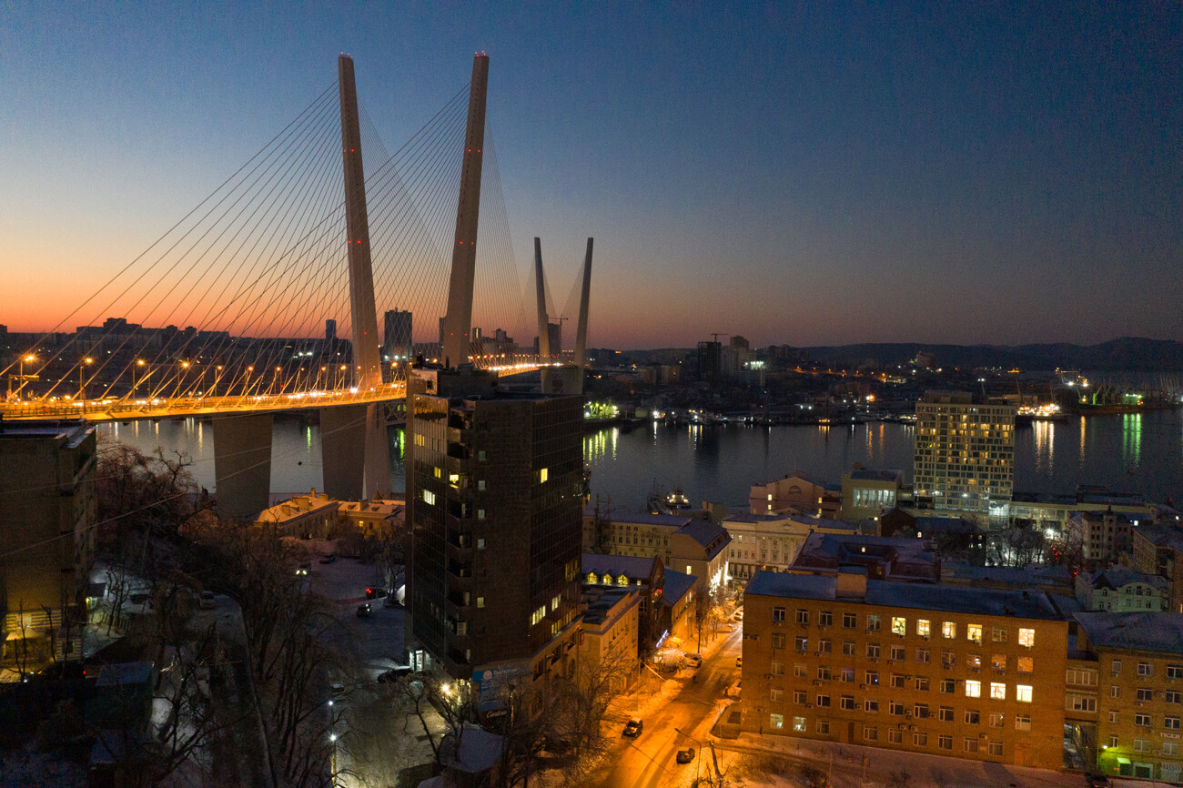 Pogled na Vladivostok. 