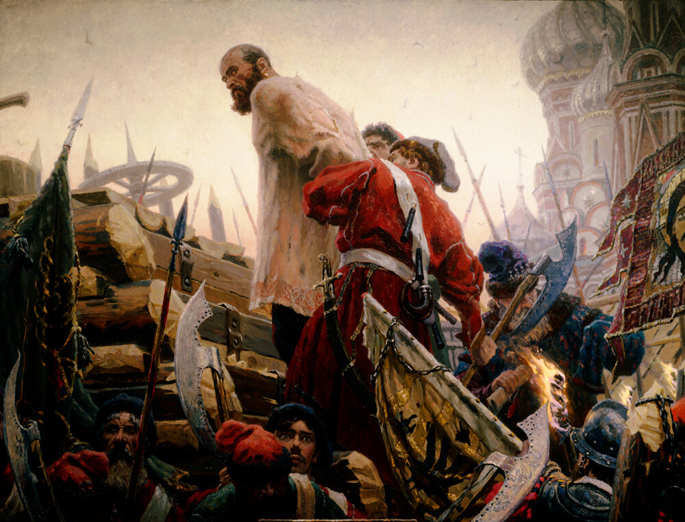 Lukisan “Stepan Razin” oleh Sergey Kirillov, 1985—1989