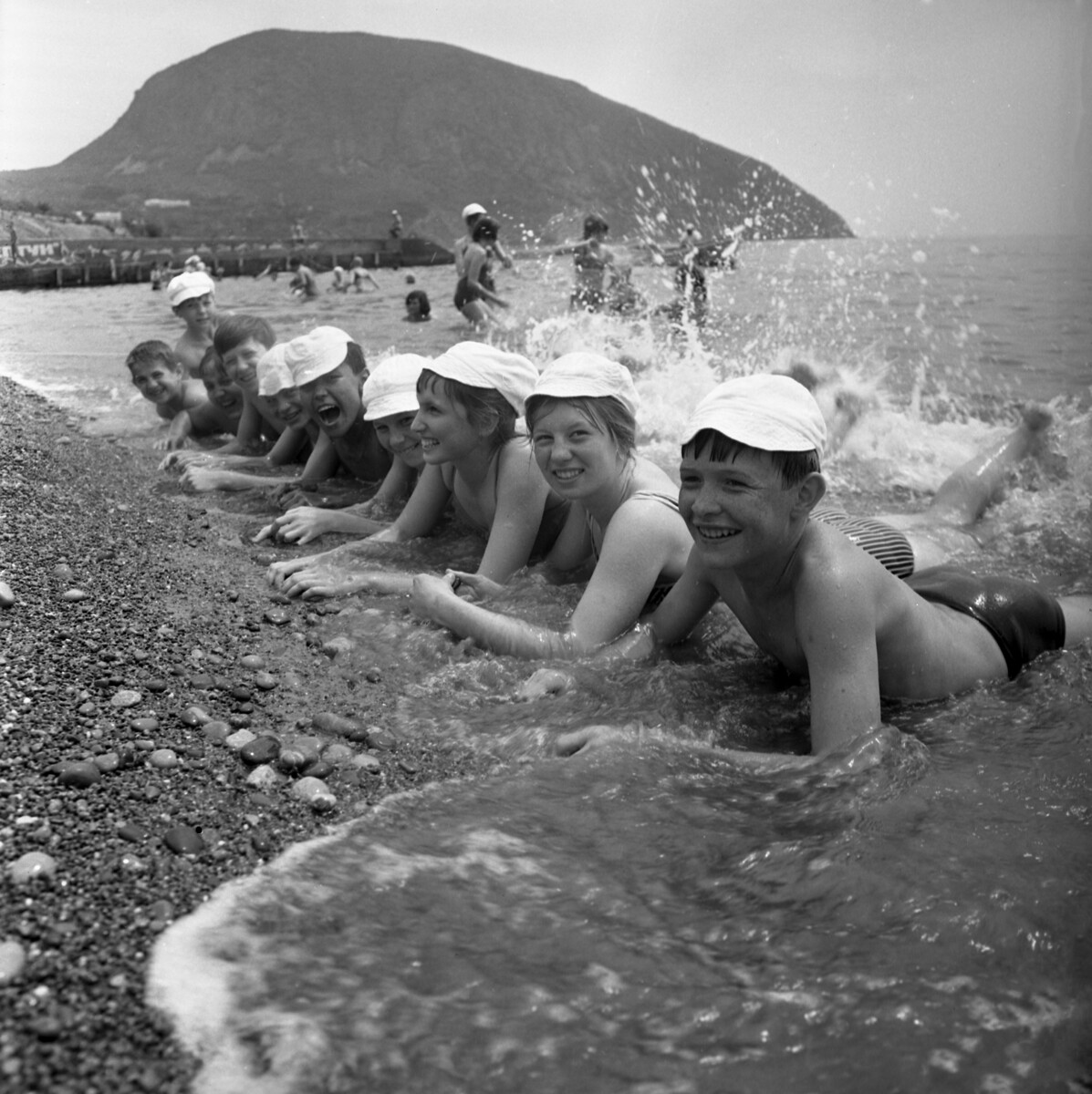 Пляж Пионерский лагерь Артек 1934