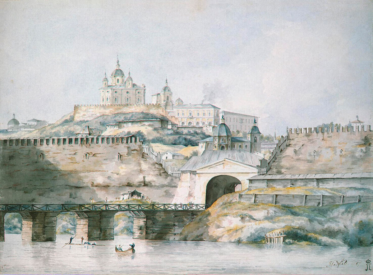 Pemandangan Kota Smolensk, 1787.