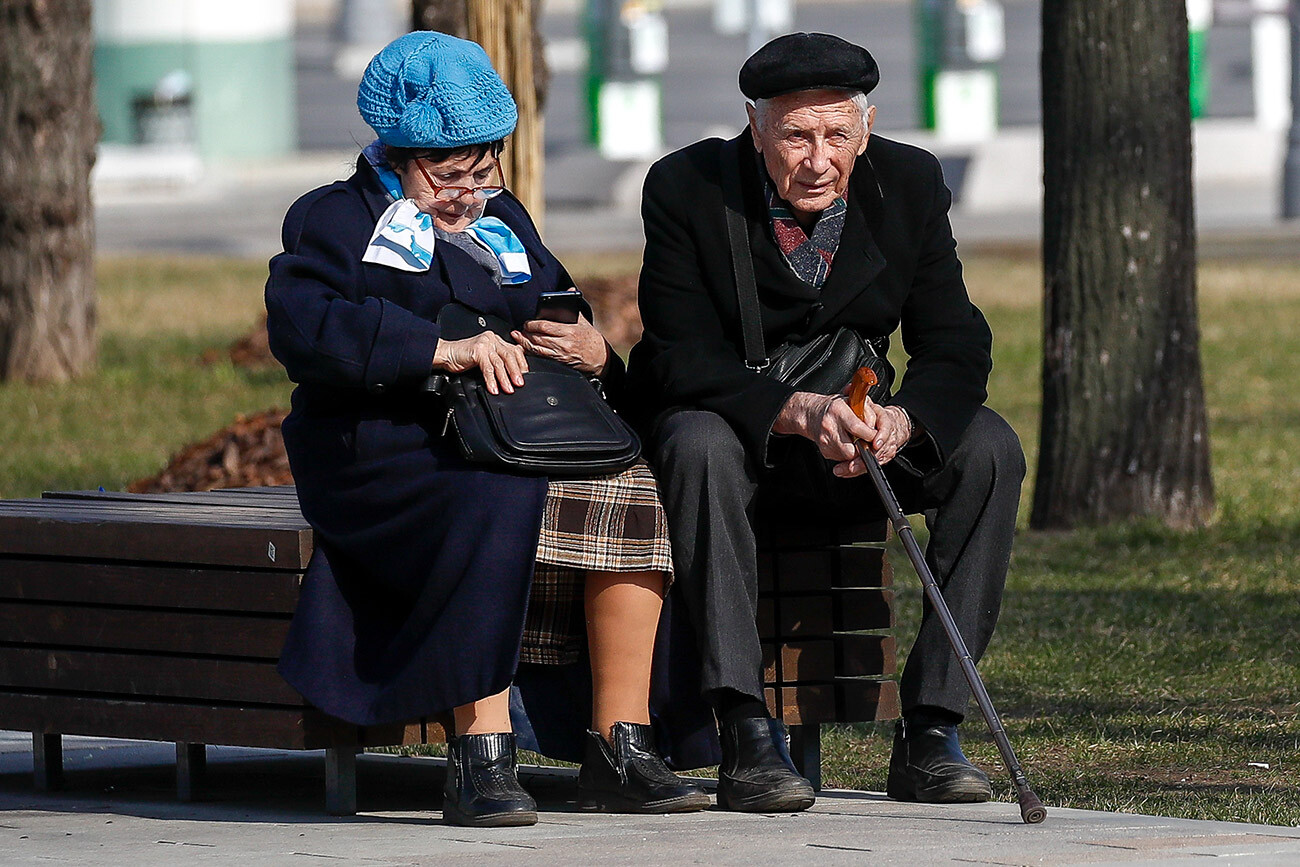 A babushka and dedushka together are the most sturdy union