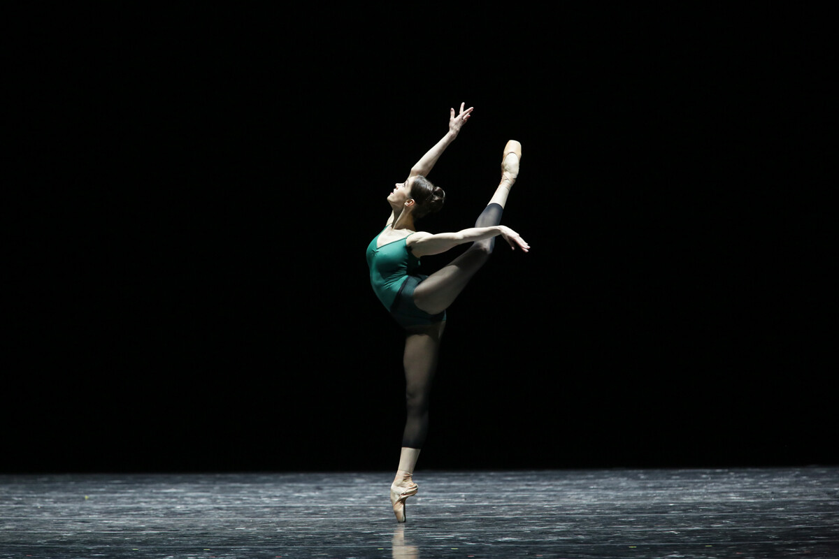 Performing in William Forsythe’s ‘In the Middle, Somewhat Elevated’