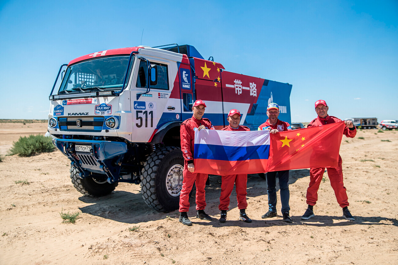 Pelo 4º ano consecutivo, Kamaz-Master se consagra campeã do Rali da Rota da Seda