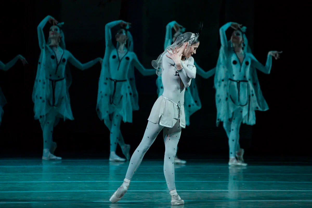 Actuando en el ballet ‘La leyenda del amor’ de Yuri Grigoróvich