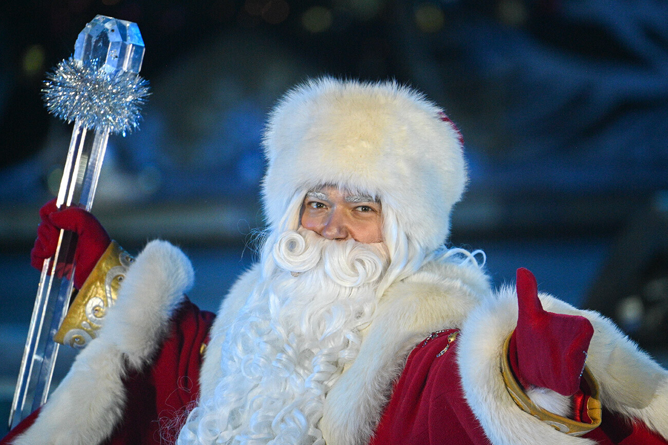 Sinterklas Rusia alias Ded Moroz.
