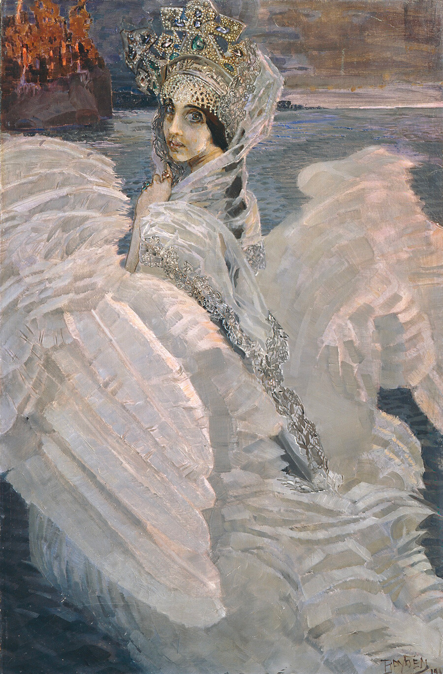 Михаил Врубель. Царевна-Лебедь, 1900