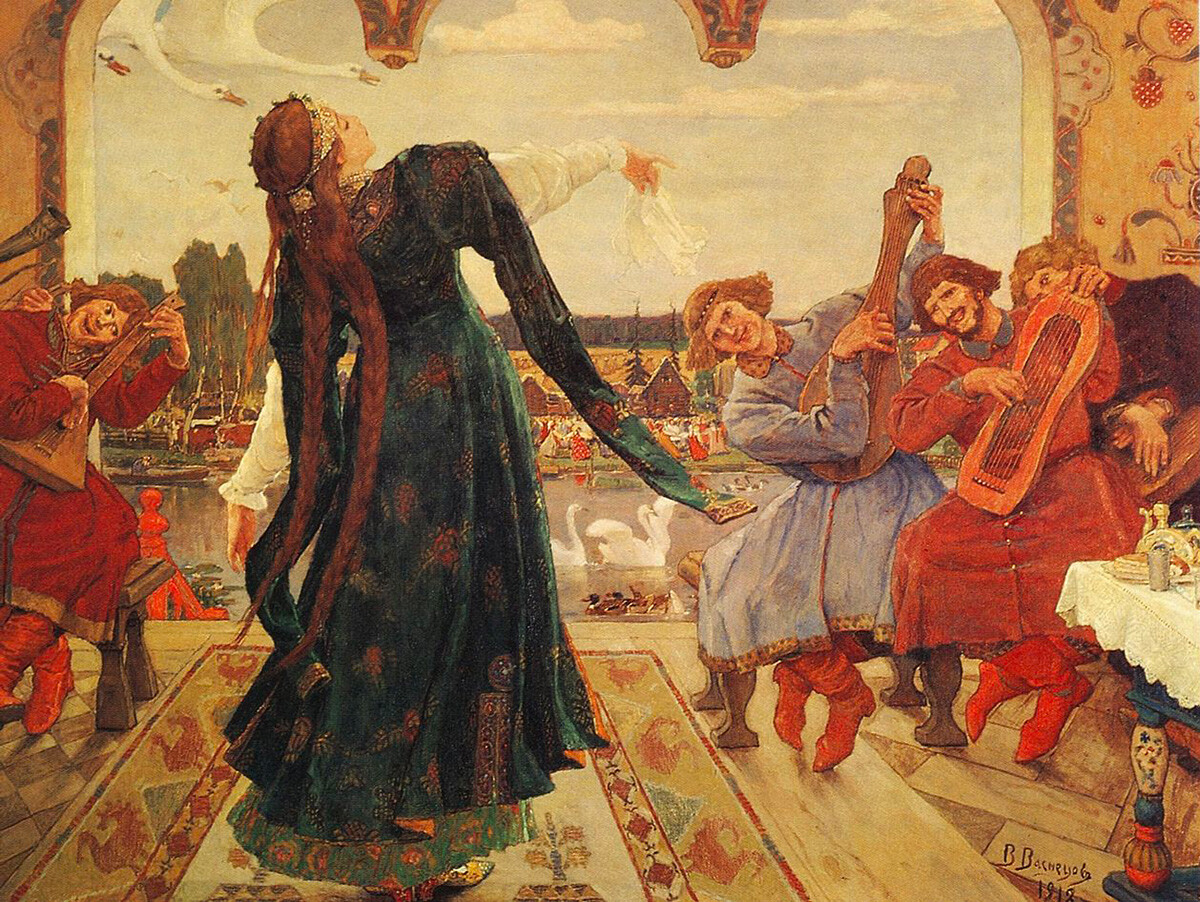 ヴィクトル・ヴァスネツォフ、『カエルの王女』、1918年
