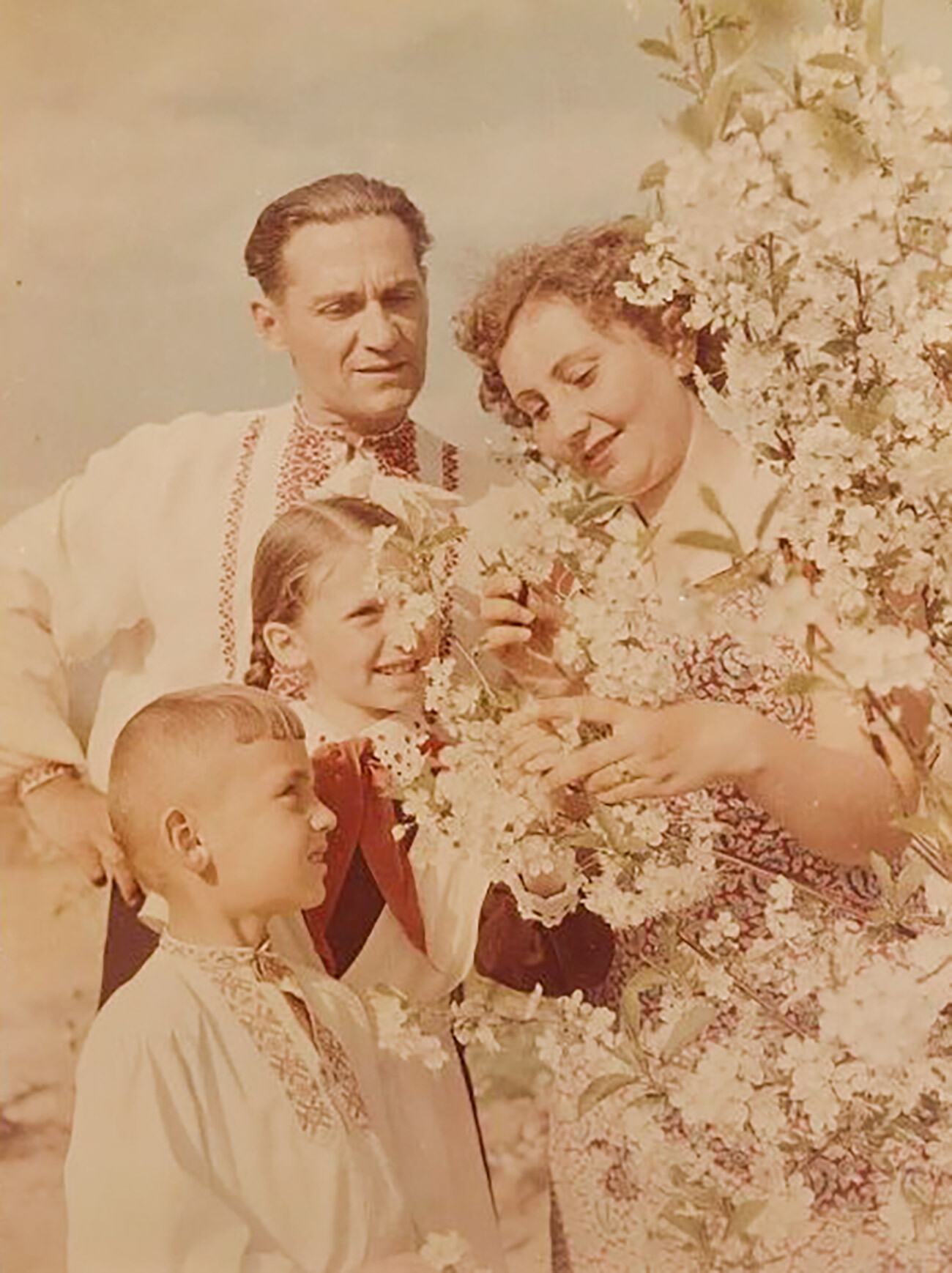 「家族」、1950年代 