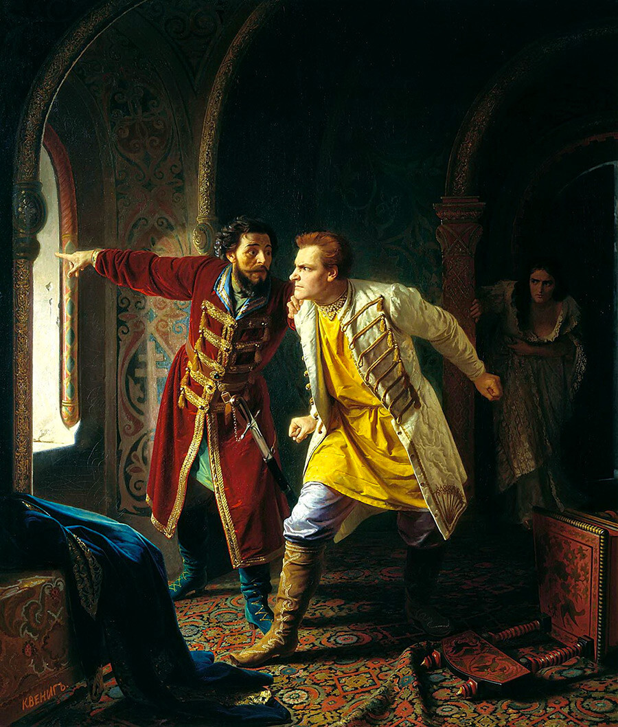 The Last Minutes of the Life of False Dimitry I by Karl Gottlieb Wenig