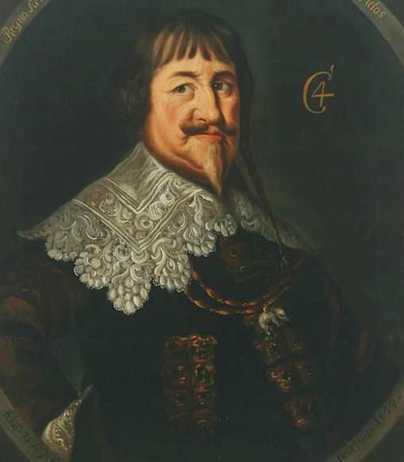 Retrato del rey Christiaan IV