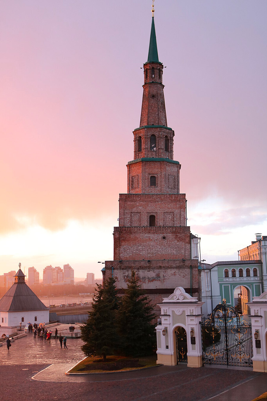 Torre Siuiumbike em Kazan.

