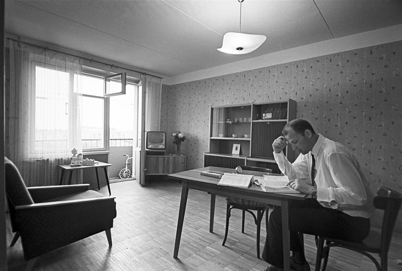 A khrushchyovka apartment typical interior