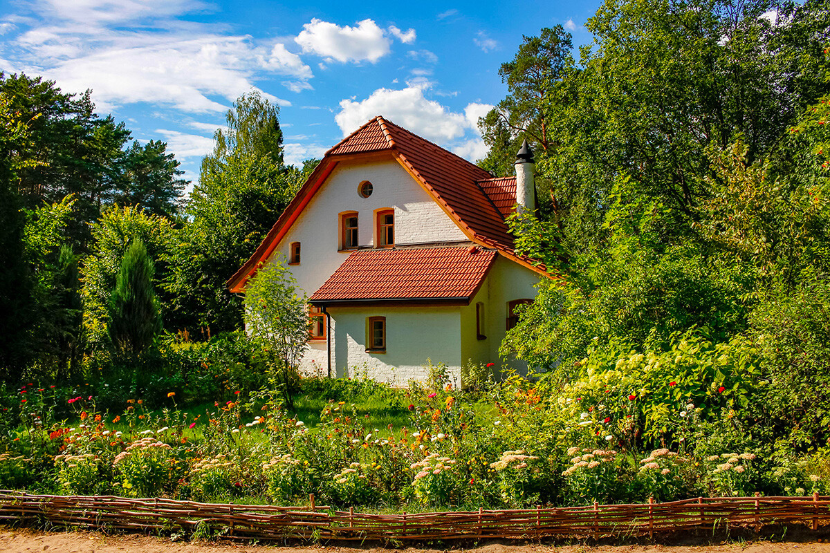 La casa di Vasilij Polenov a Polenovo